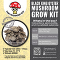 Black King Oyster Mushroom Grow Kit Mushroom Grow Kit That Mushroom Guy 